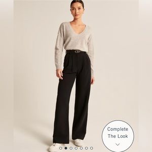 Abercrombie Tailored Wide Leg Pants